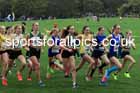 Girls Under-15s relay, 2025 Northern Cross Country Relays, Graves Park, Sheffield. Photo: David T. Hewitson/Sports for All Pics